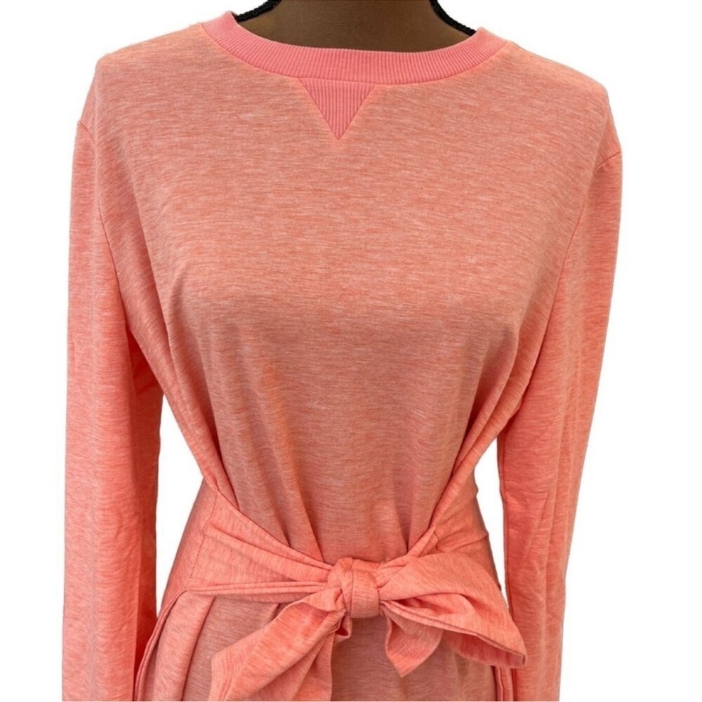 NWOT English Laundry Crew Neck, Long Sleeve, Sweater Dress Size missing S/M? - Picture 2 of 5